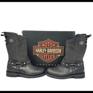 Harley Davidson Sharon 10in moto  riding boot